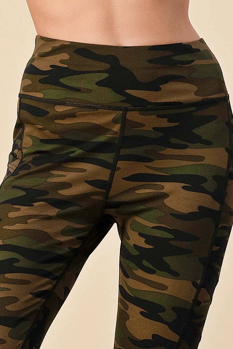 Camouflage Yoga Leggings