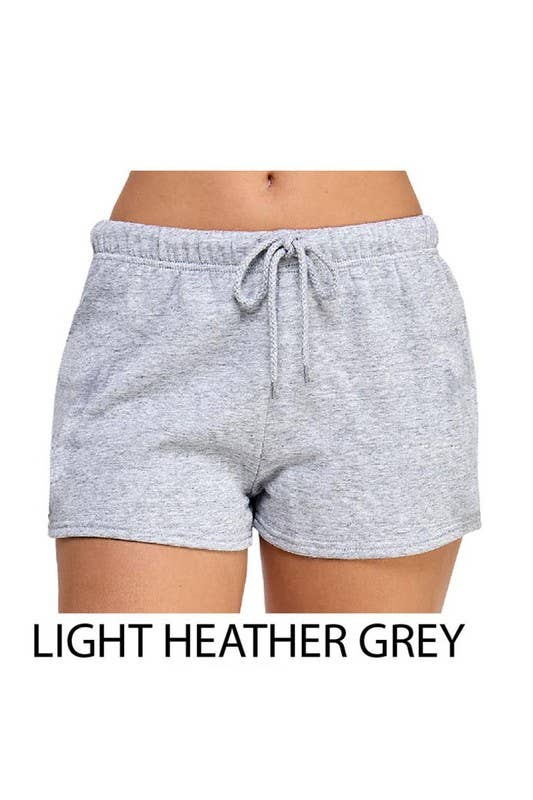 Basic Fleece Shorts With Side Pockets