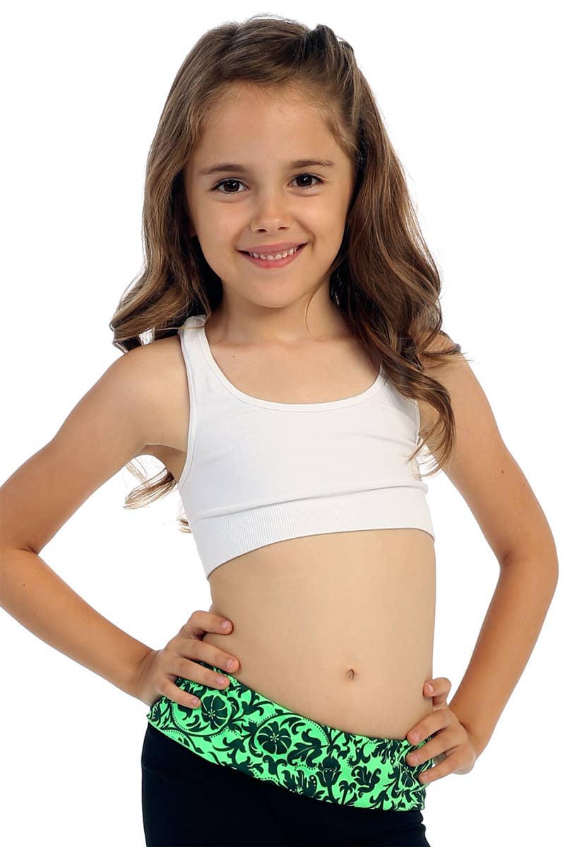KIDS RACERBACK COPPED TANK TOP