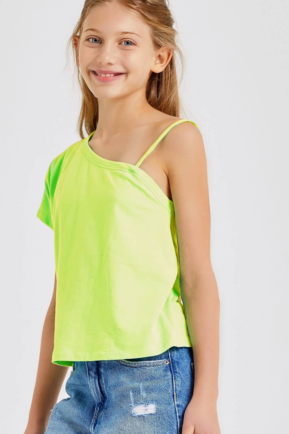 Shoulder Crop Top