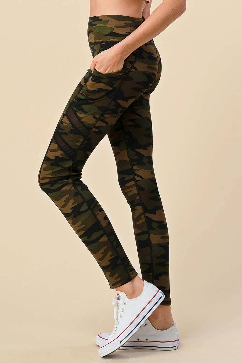Camouflage Yoga Leggings