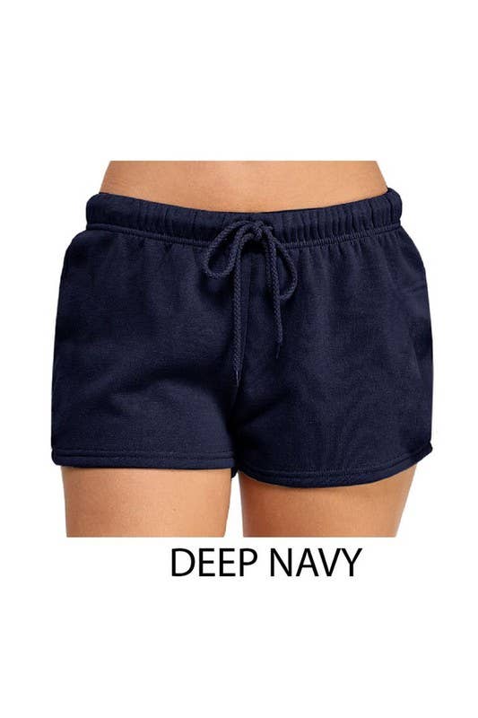 Basic Fleece Shorts With Side Pockets