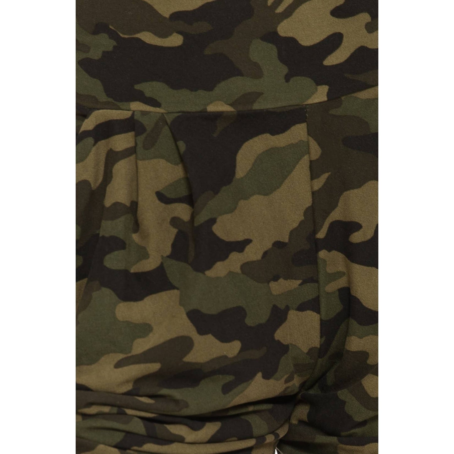 Buttery Soft High Waist Print Harem Shorts