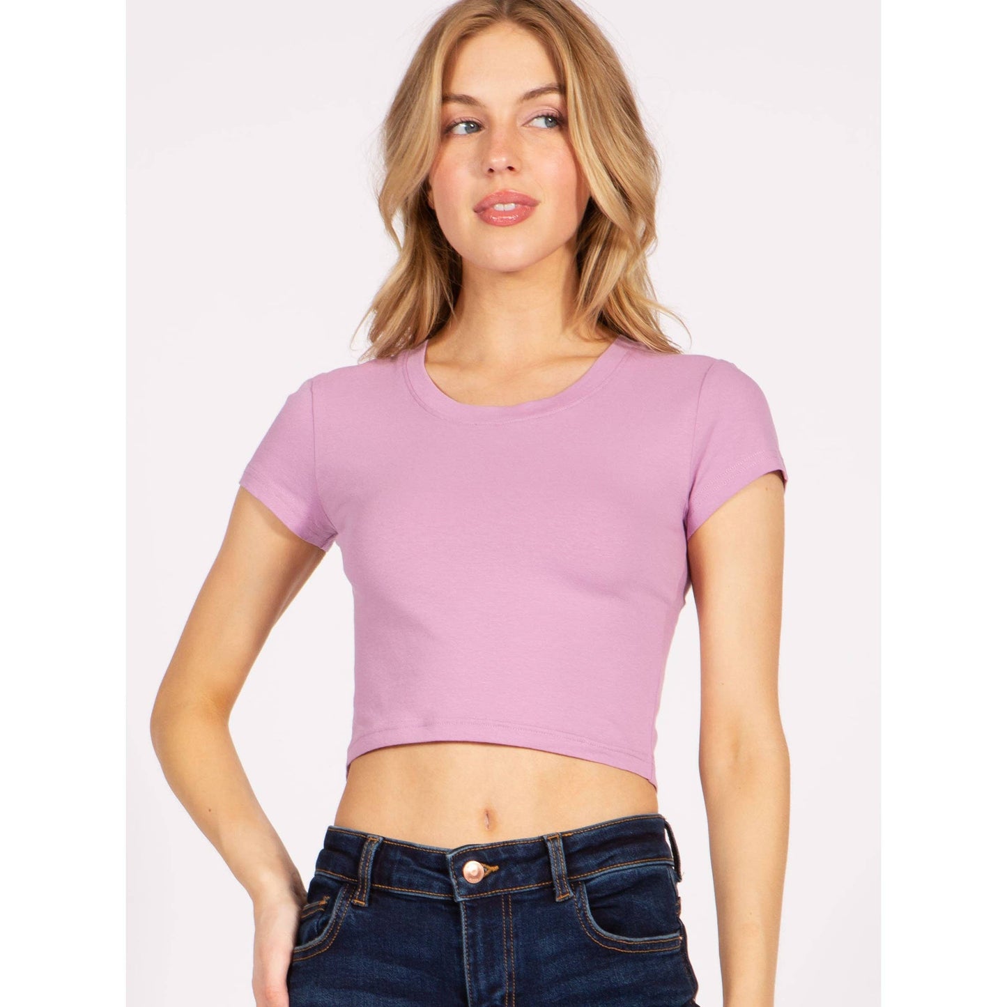 Crop Top Baby Tee T-Shirt