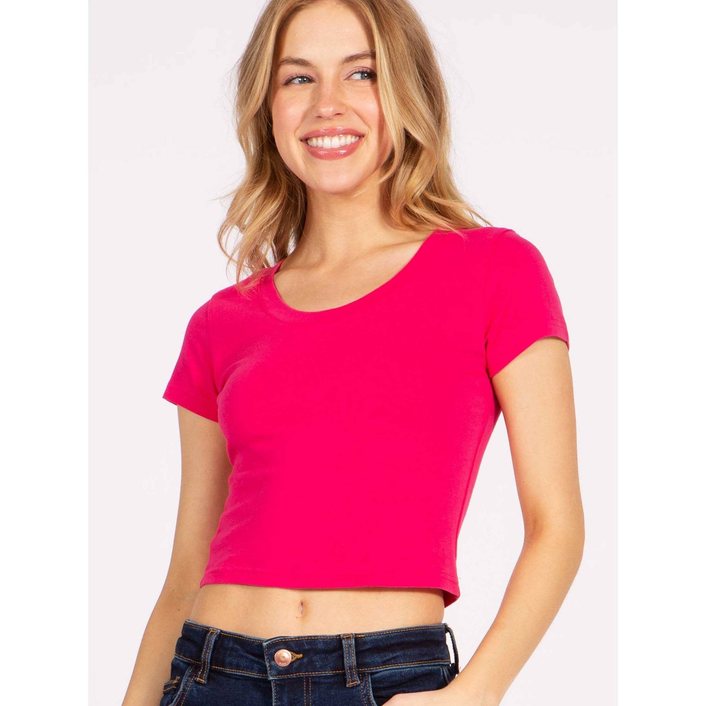Crop Top Baby Tee T-Shirt