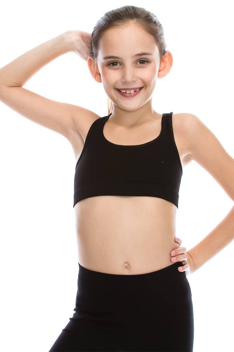 KIDS RACERBACK COPPED TANK TOP
