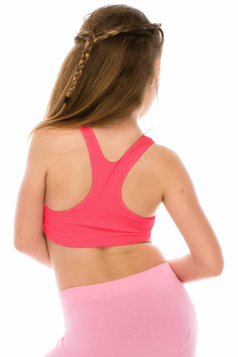 KIDS RACERBACK COPPED TANK TOP