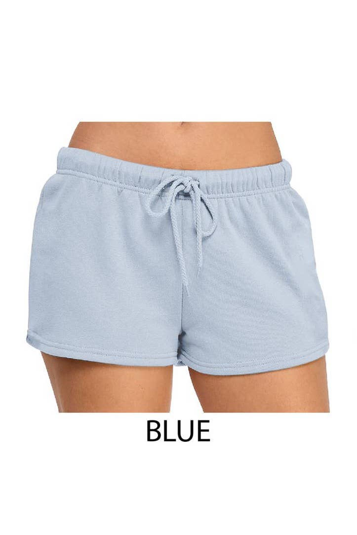 Basic Fleece Shorts With Side Pockets