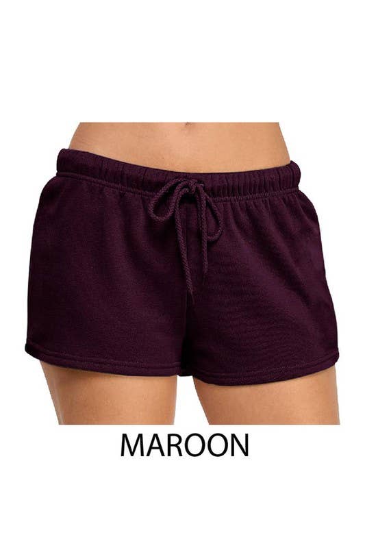 Basic Fleece Shorts With Side Pockets