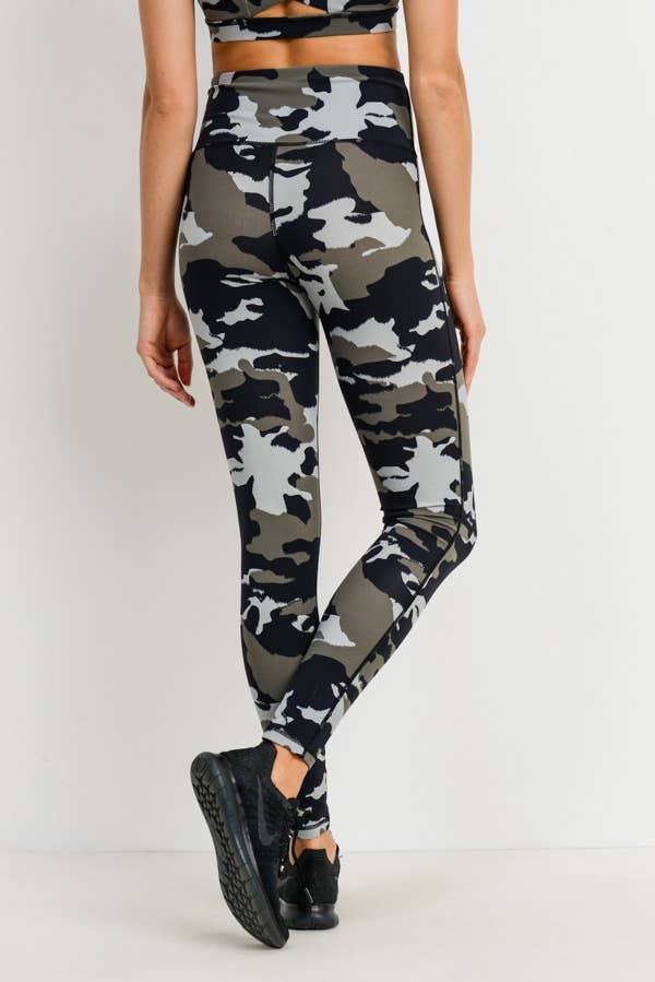 Jungle Camo Highwaist Leggings