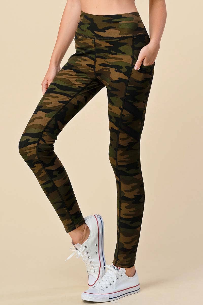 Camouflage Yoga Leggings