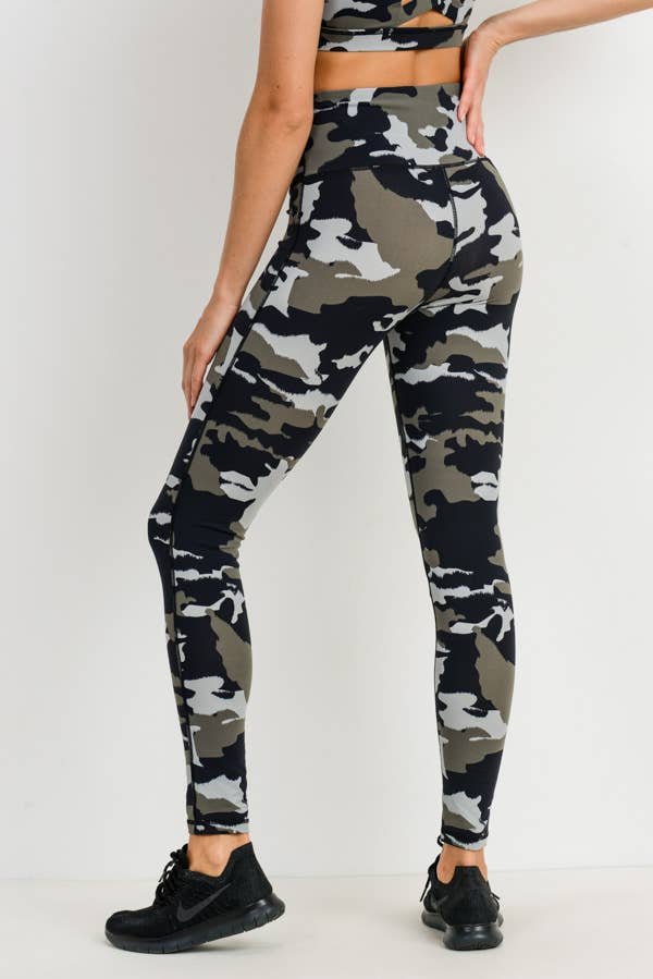 Jungle Camo Highwaist Leggings
