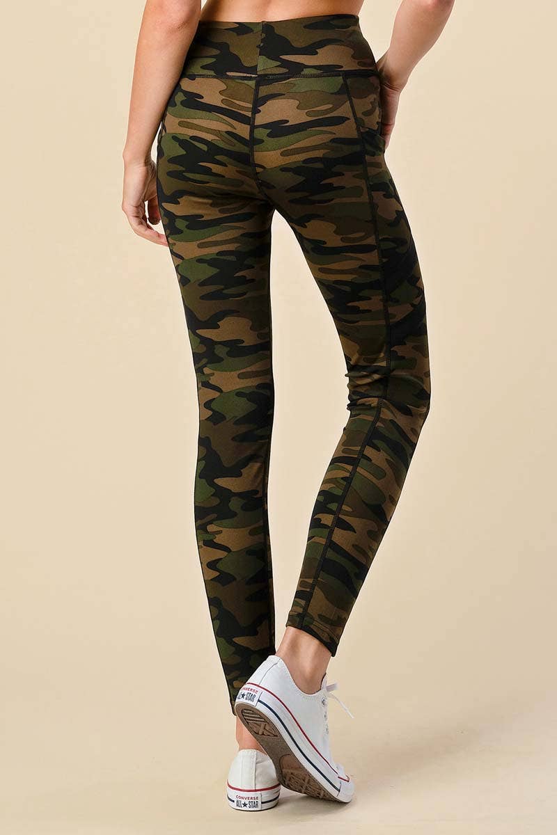 Camouflage Yoga Leggings