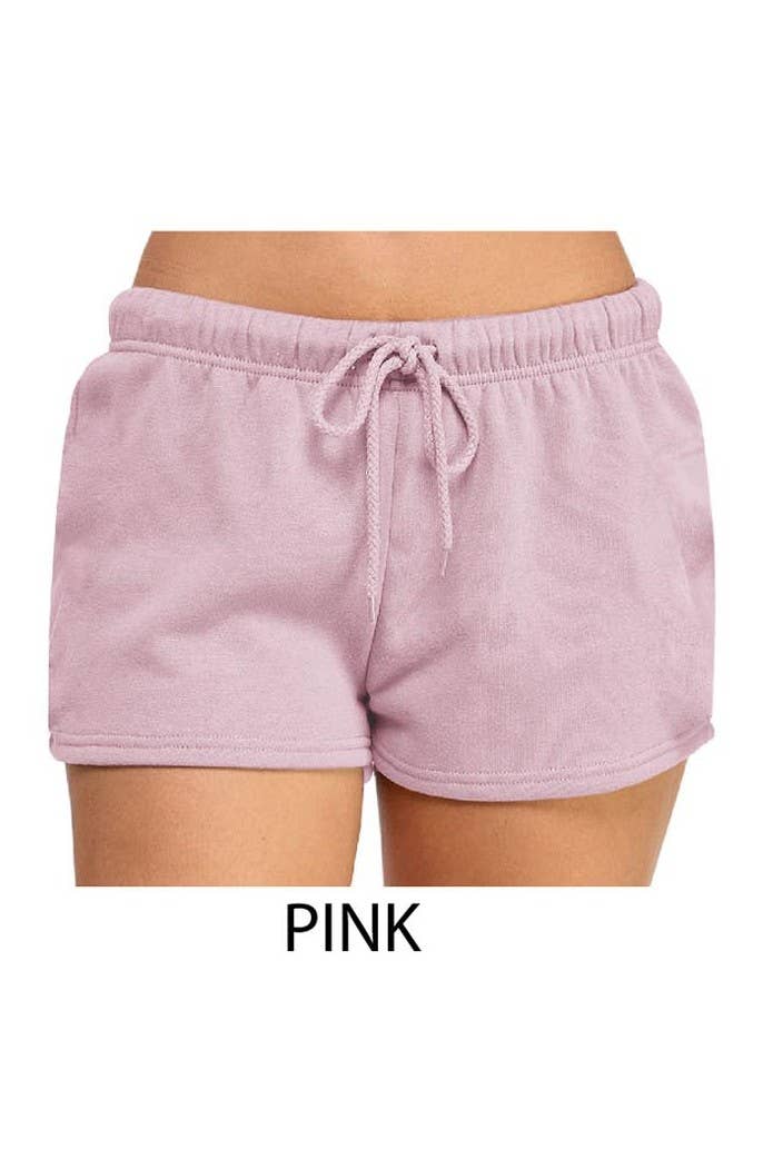Basic Fleece Shorts With Side Pockets