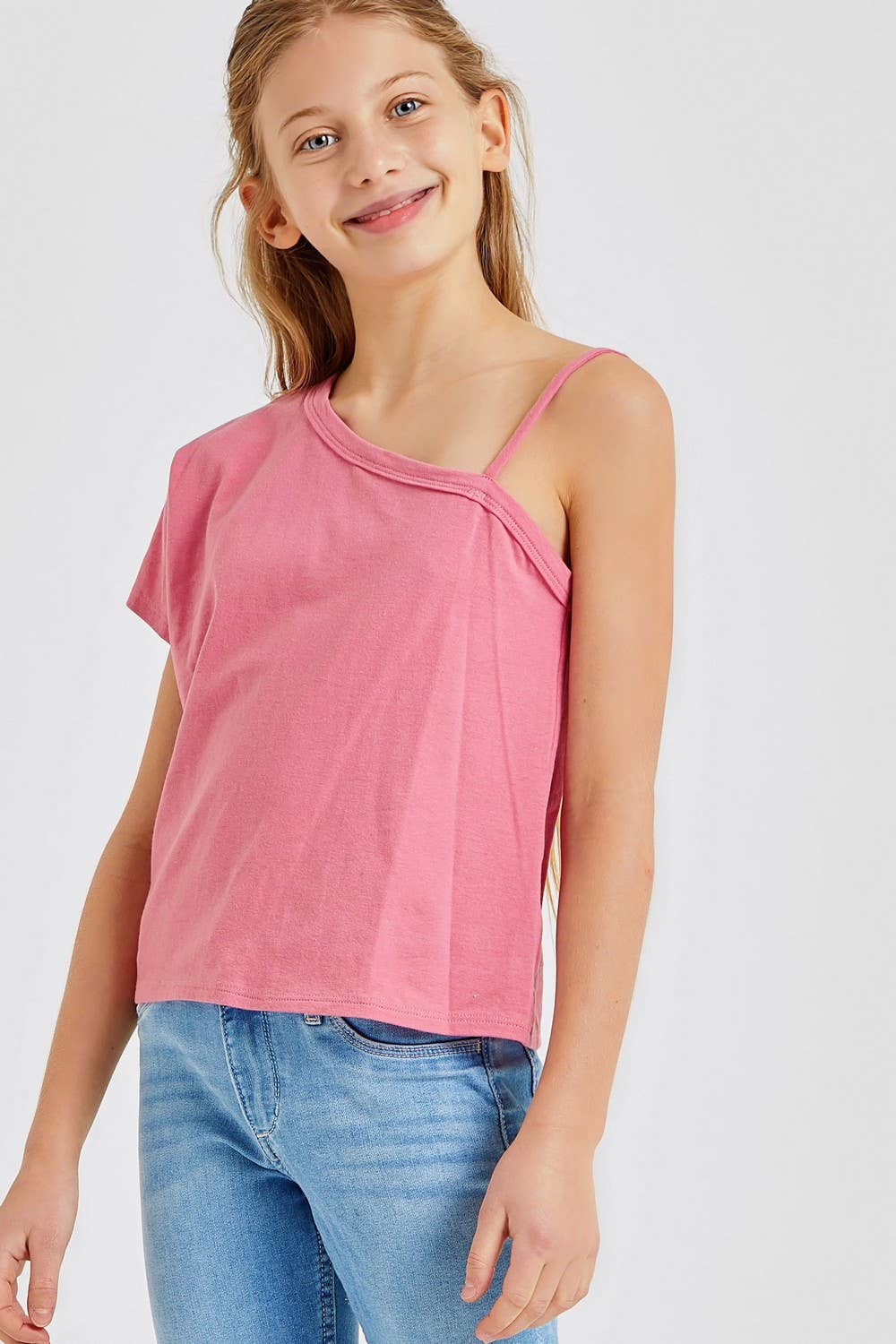 Shoulder Crop Top