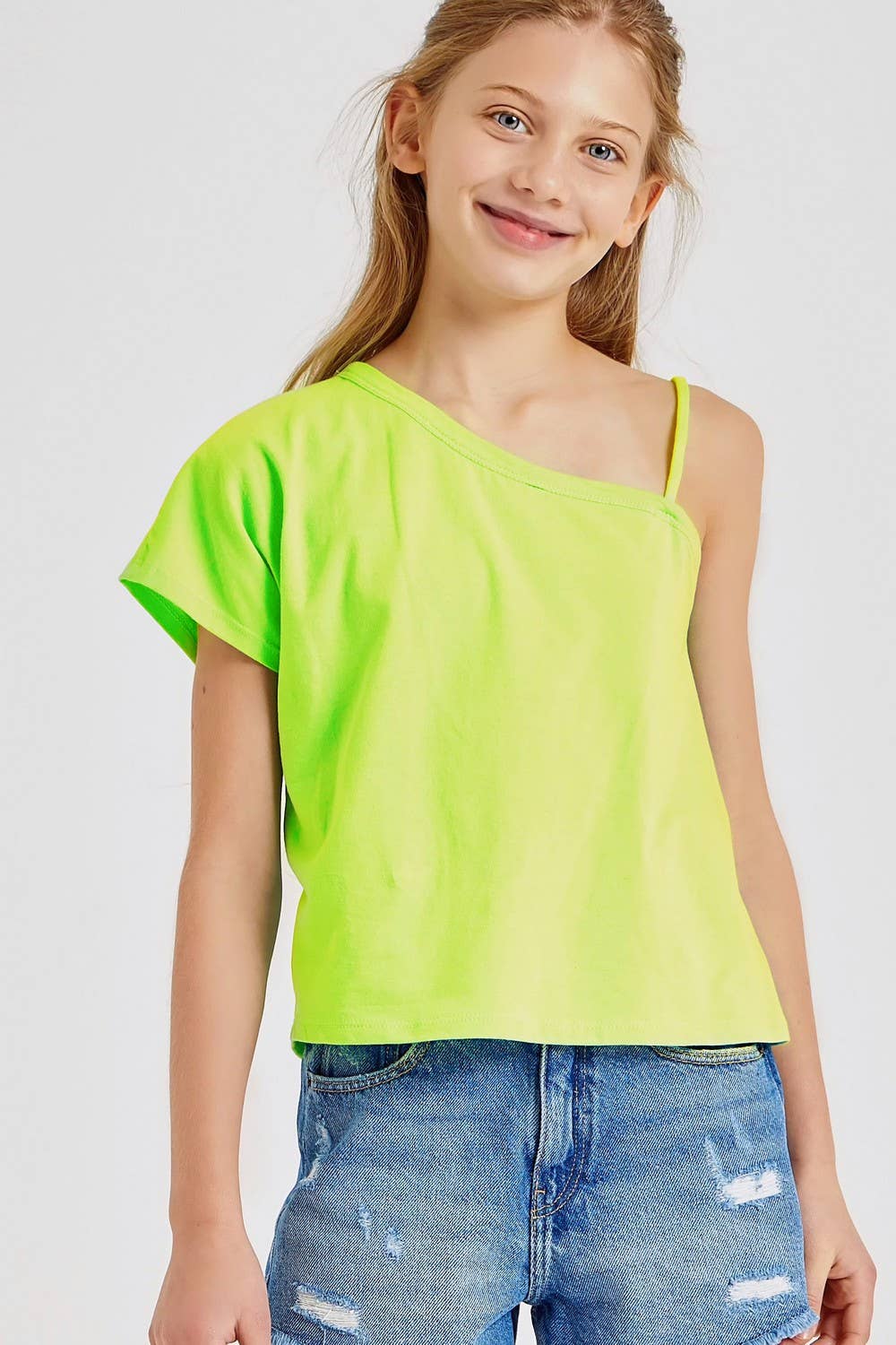 Shoulder Crop Top