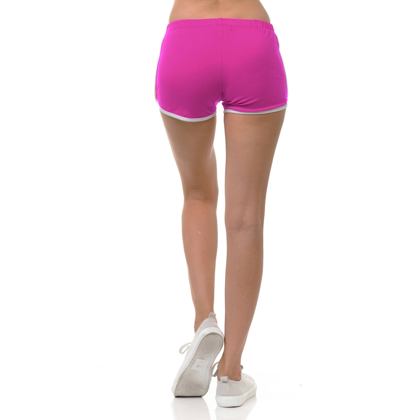 Dolphin Running Workout Yoga Fitness Shorts Raspberry