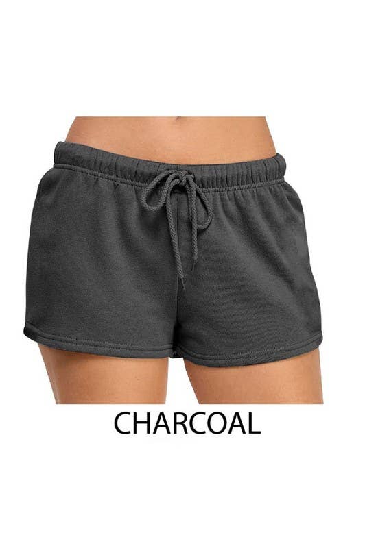 Basic Fleece Shorts With Side Pockets