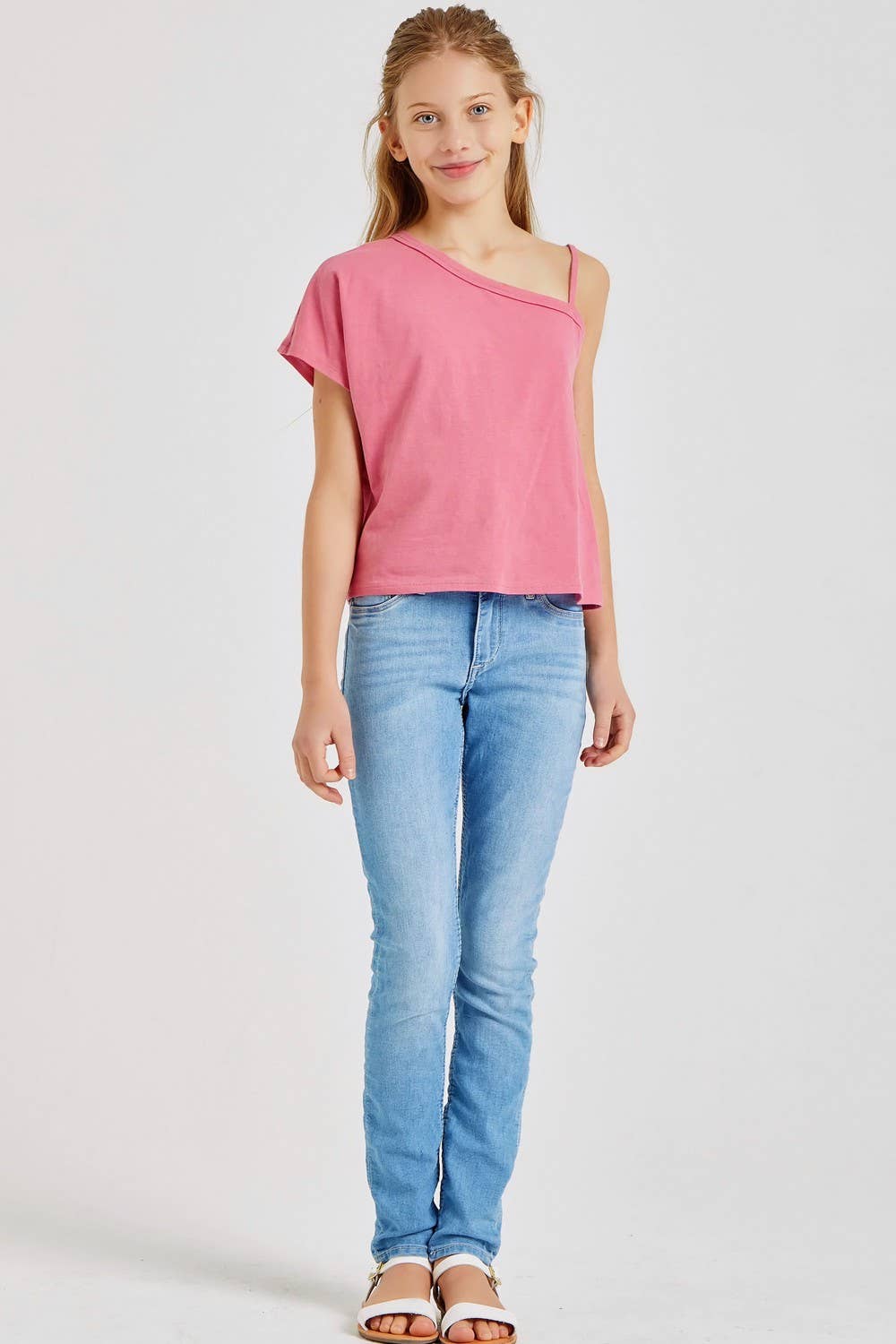 Shoulder Crop Top