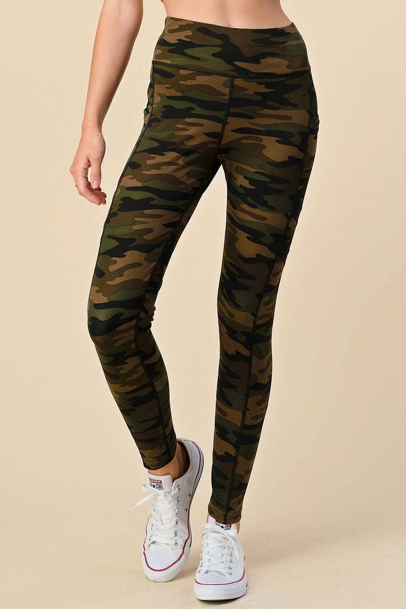 Camouflage Yoga Leggings