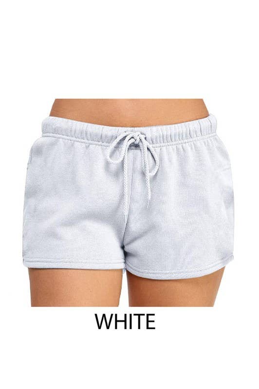 Basic Fleece Shorts With Side Pockets