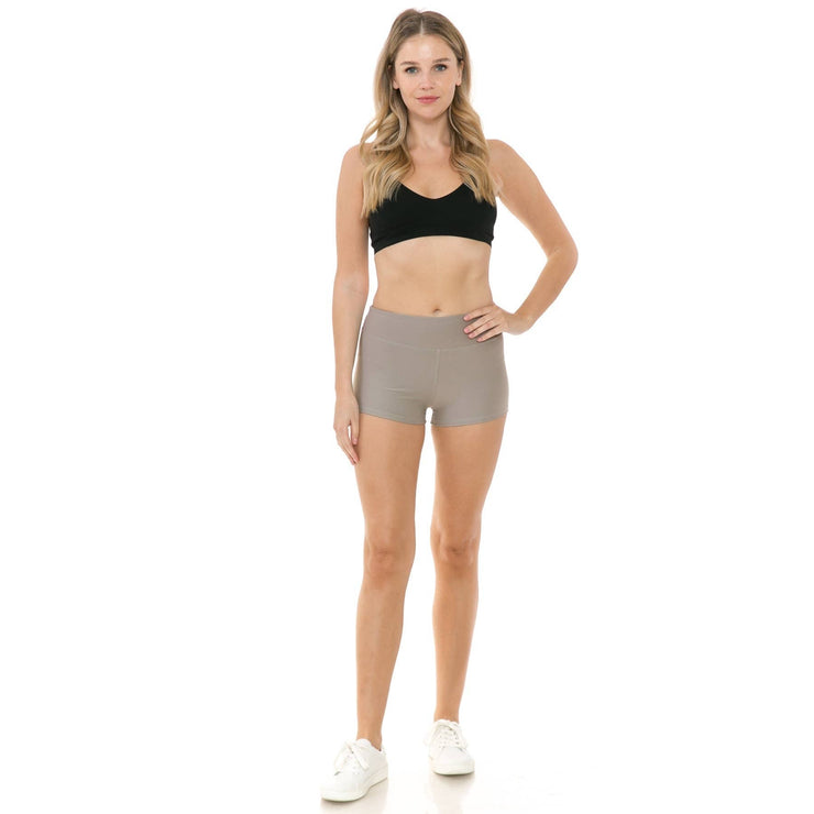 Buttery Soft Yoga Style Mini Shorts