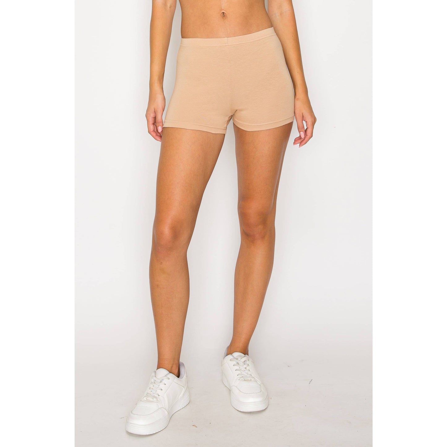 High Waist Mini Biker Shorts