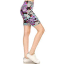 Buttery Soft Print Bike Shorts