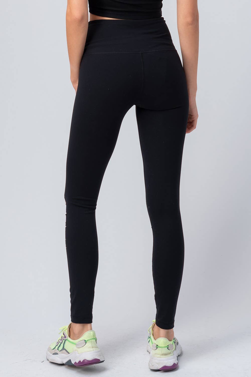MULTI KNEE CUT OUT LEGGINGS