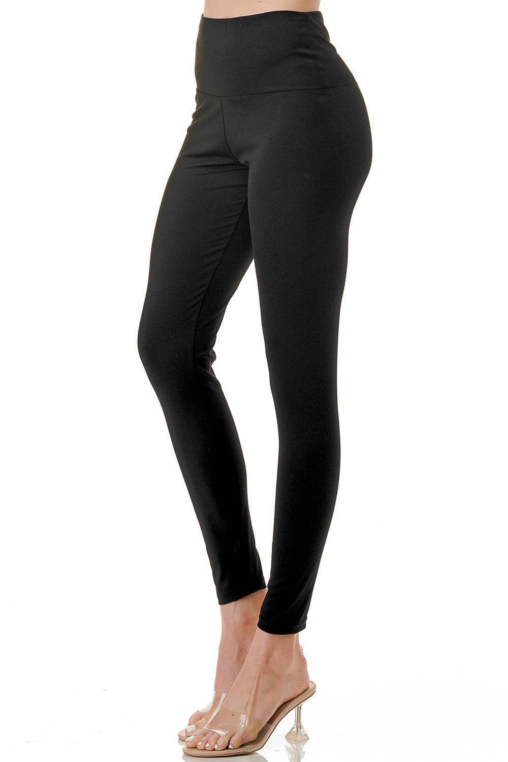TC06 SOLID HIGH WAIST YOGA LEGGINGS