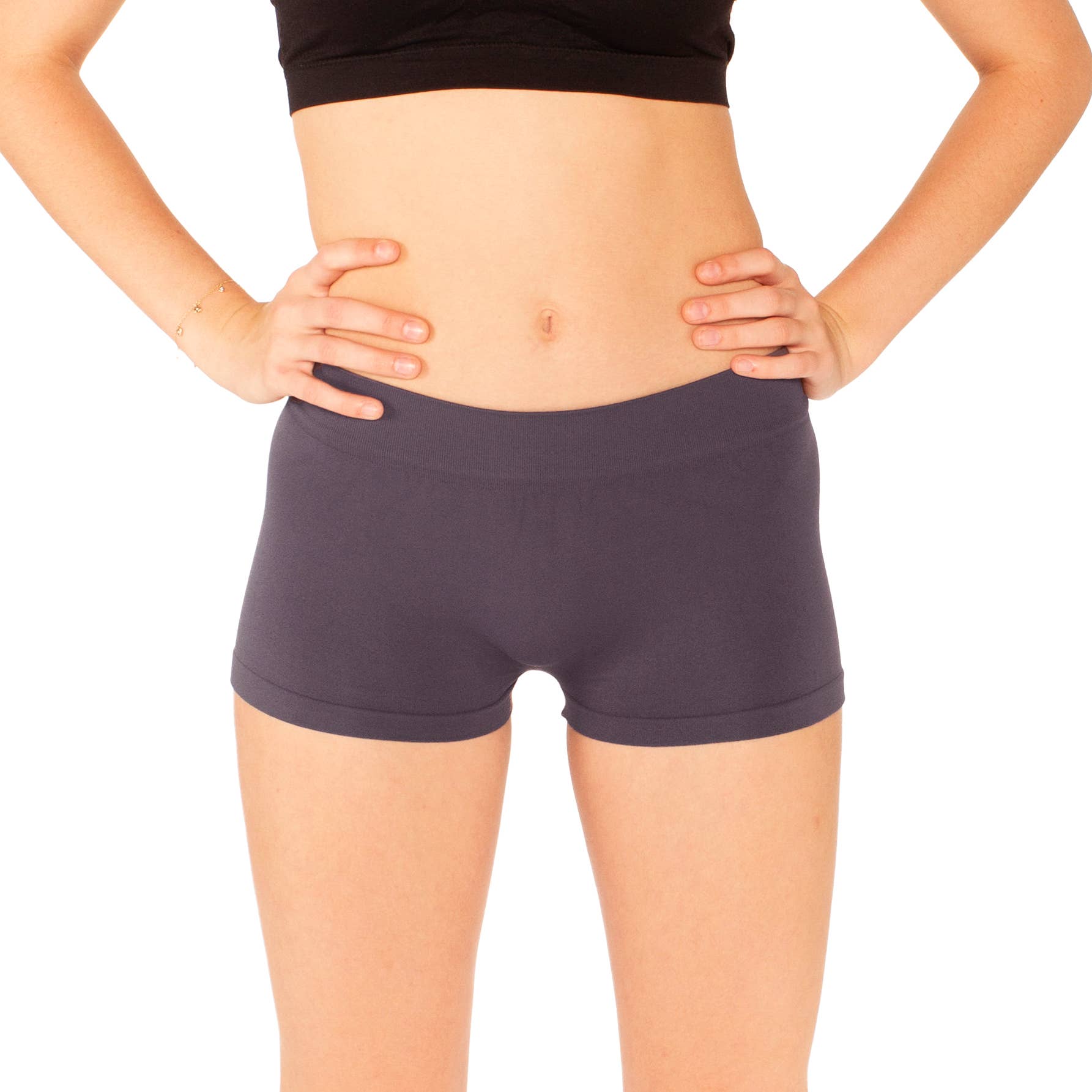 Solid Boy Shorts Juniors