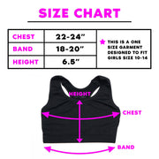 Girls Side Line Sports Bra 