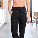 Pocket Sporty Style Jogger Pants for Active Lifestyle - Sporty Jogger Pants JS04-SOLID Truly Contagious