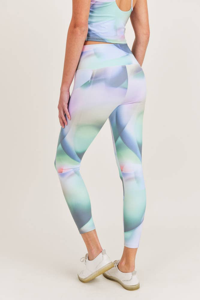 Ombre Kaleidoscope Two Highwaist Leggings