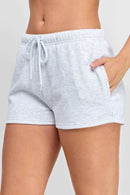 Basic Fleece Shorts With Side Pockets