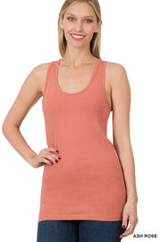 ".Cotton Jersey Basic Tank