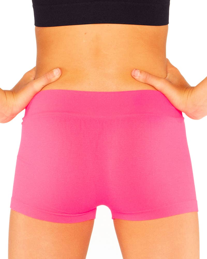 Solid Boy Shorts Girls 10-14 One Size