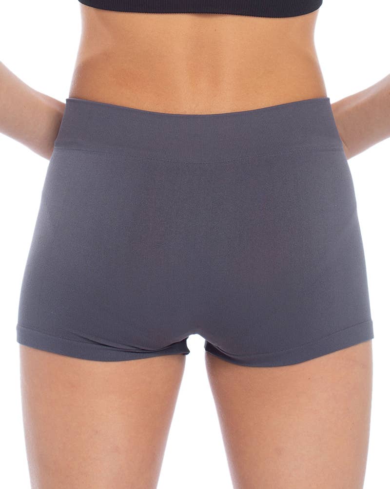Solid Boy Shorts Girls 10-14 One Size