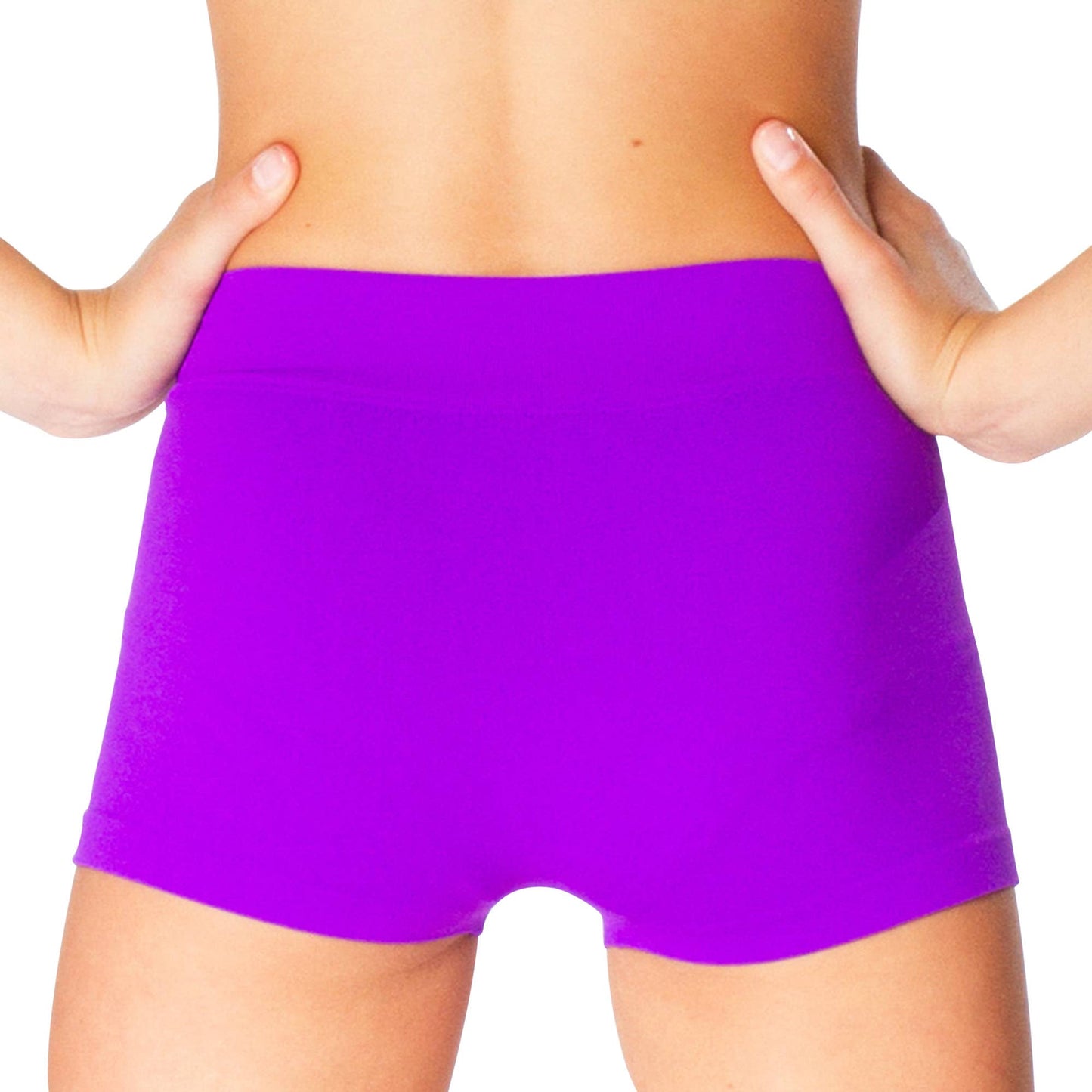 Solid Boy Shorts Girls 10-14 One Size
