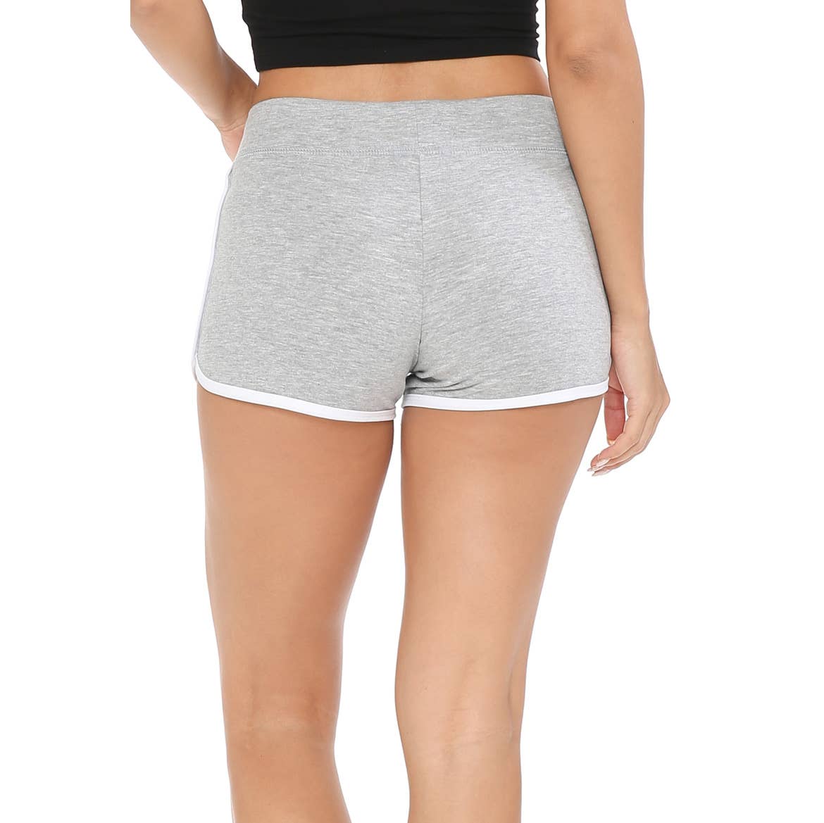 Drawstring Dolphin Running Athletic Shorts H Grey