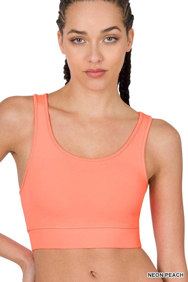 Athletic Racerback Padded Bra