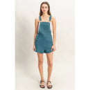 HF25C466 Double Gauze Overall Romper with Front Pockets HYFVE