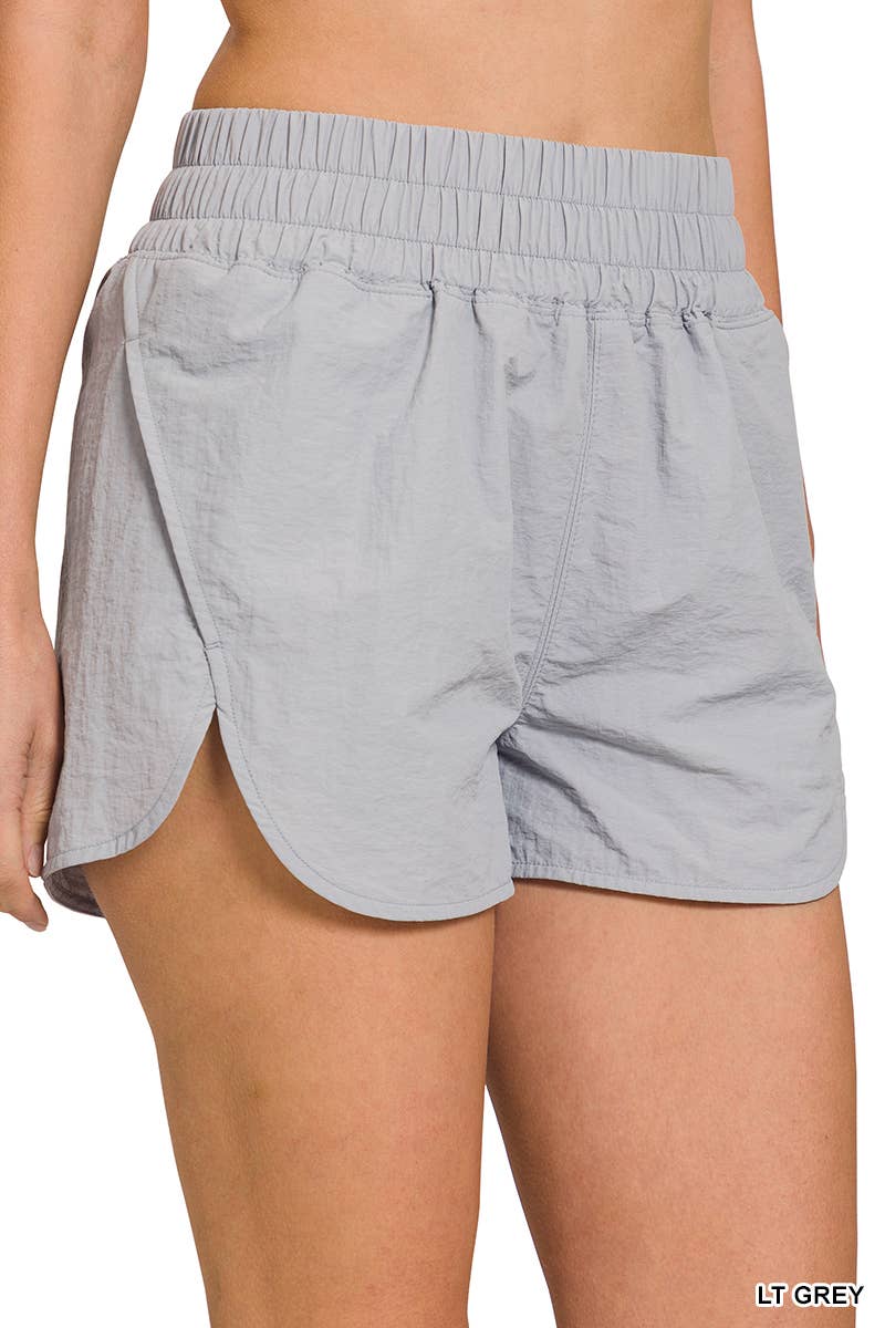 Track Shorts w/ side-pockets (unlined)