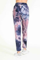 TIE DYE WARM PANTS FLEECE LINED WAISTBAND PANTS