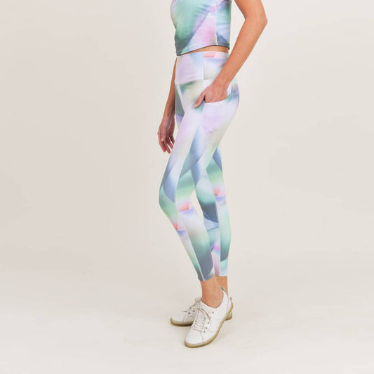 Ombre Kaleidoscope Two Highwaist Leggings
