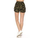Buttery Soft High Waist Print Harem Shorts