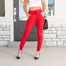 Pocket Sporty Style Jogger Pants for Active Lifestyle - Sporty Jogger Pants JS04-SOLID Truly Contagious