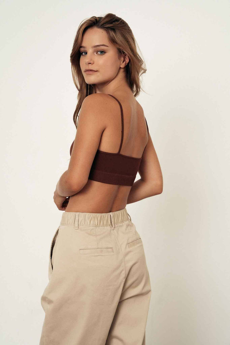 Seamless Cami Top Bralette for Women DAA090