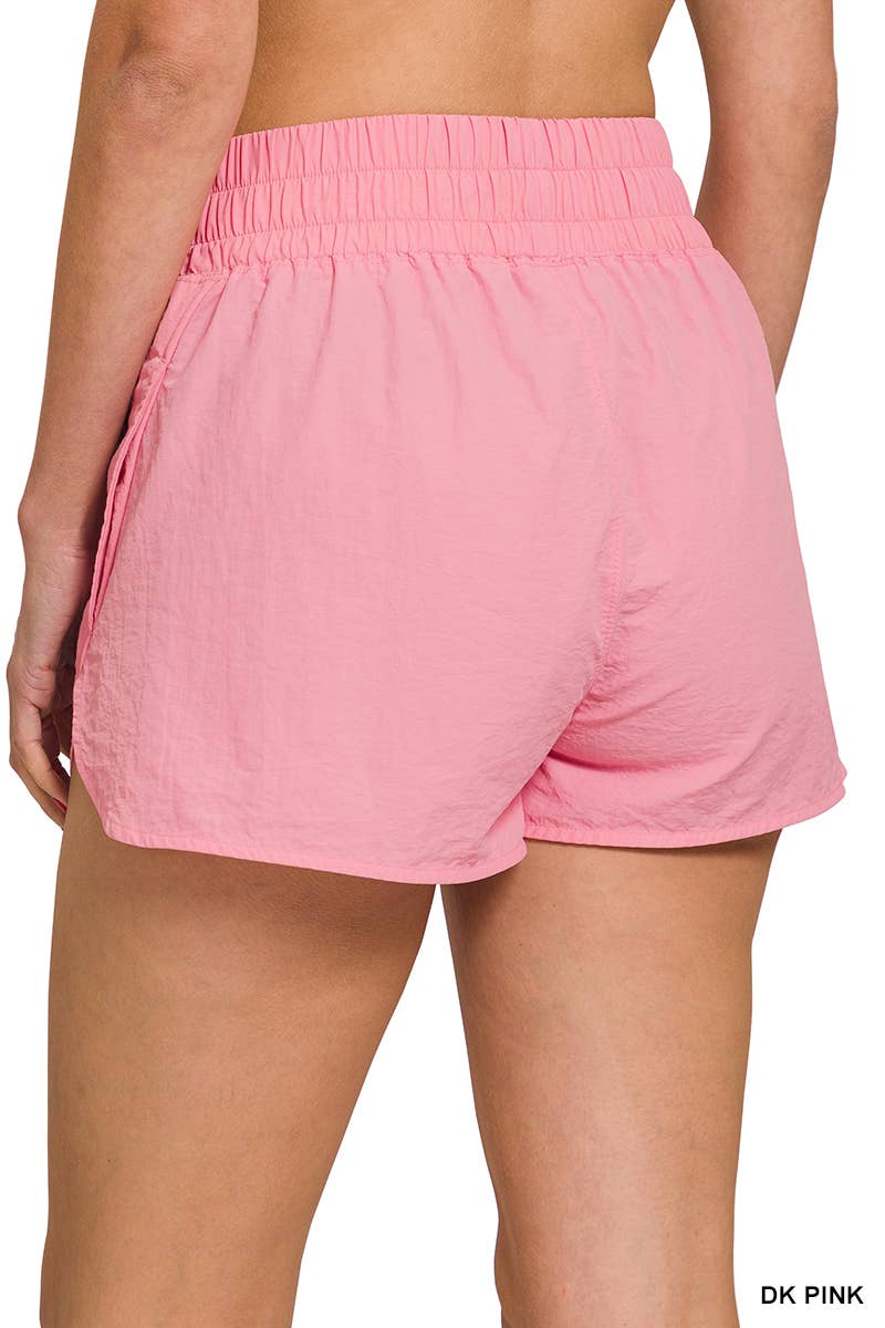 Track Shorts w/ side-pockets (unlined)