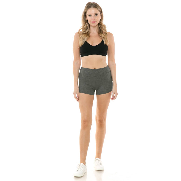 Buttery Soft Yoga Style Mini Shorts